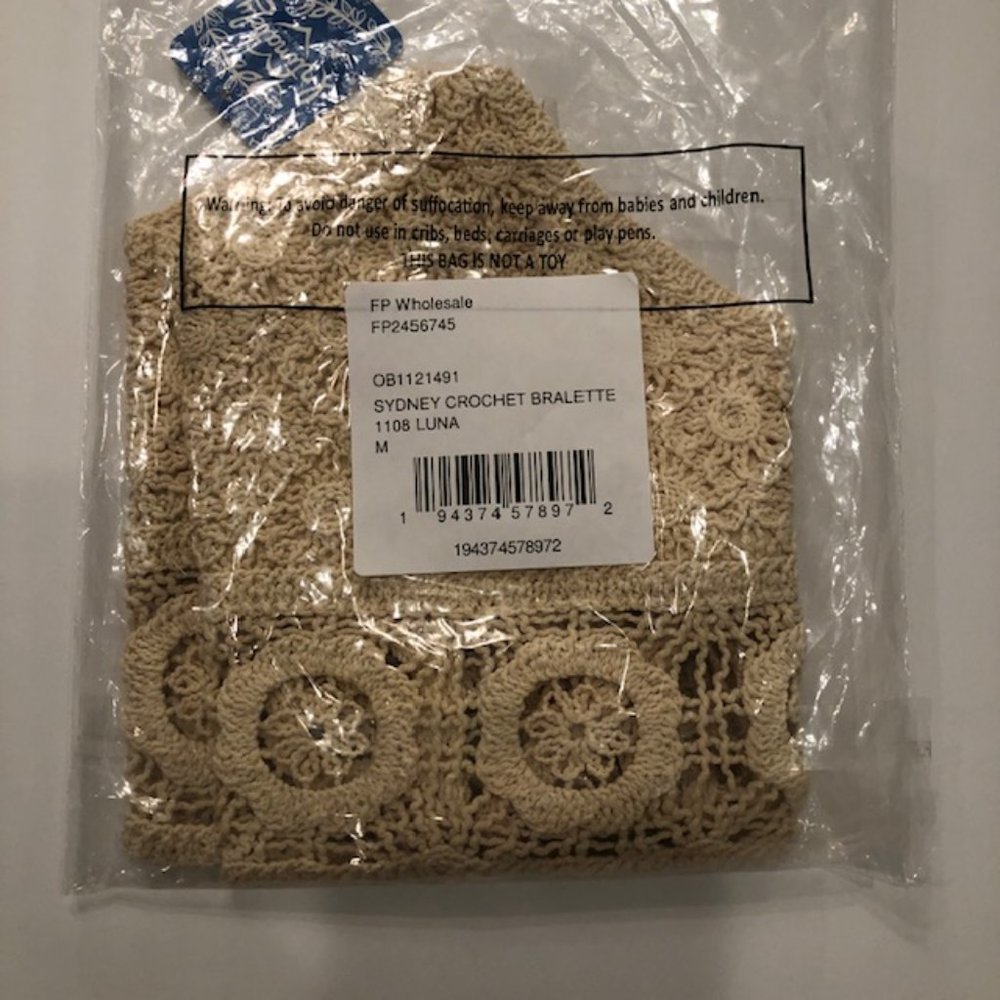 Free People Sydney Crochet Bralette - Luna - Picture 10 of 13